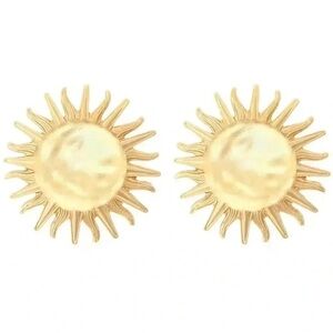 Zara Sun Gold Earrings